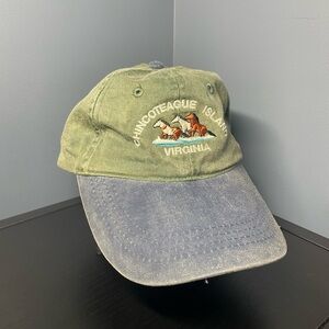 OTTO Green and Blue Chincoteague Island Hat